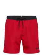 Starfish Badeshorts Red BOSS