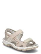 68866-31 Flate Sandaler Beige Rieker