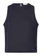 Noor Tank Top Tops T-shirts & Tops Sleeveless Navy Movesgood