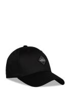 Nobel Baseball Cap Accessories Headwear Caps Black Upfront