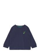 Tnstnis L_S Tee Tops Sweat-shirts & Hoodies Sweat-shirts Navy The New