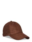 Art Hard Classic Baseball Cap Accessories Headwear Caps Brown Upfront