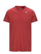 Le Vrai Edouard Tops T-shirts Short-sleeved Red K-Way