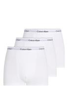 Relaxed Dart Trunk 3Pk Boksershorts White Calvin Klein