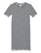 Vmvio Ss Stripe Short Dress Jrsgirl Noos Dresses & Skirts Dresses Casu...