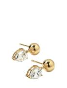 Katie Earrings Øredobber Smykker Gold Syster P