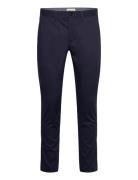 Slim Sports Chinos Bottoms Trousers Chinos Navy GANT