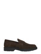 Jfwdax Suede Loafer Mokasiner Lave Sko Brown Jack & J S