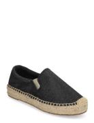 Lawton Sandaler Espadrilles Lave Black Replay