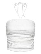 Tube Top Tops T-shirts & Tops Sleeveless White Lee Jeans