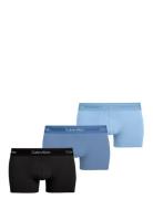 Low Rise Trunk 3Pk Boksershorts Multi/patterned Calvin Klein