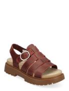 Fisherman Sandal Flate Sandaler Burgundy Timberland