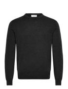 Connor Rws Designers Knitwear Round Necks Grey Tiger Of Sweden