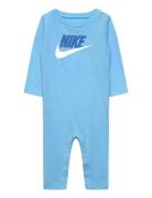 Co-Coverall Langermet Bodysuit Blue Nike
