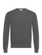 Connor Rws Tops Knitwear Round Necks Grey Tiger Of Sweden
