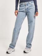 JJXX - Straight leg jeans - Light Blue Denim - Jxseoul Straight Mw Jea...