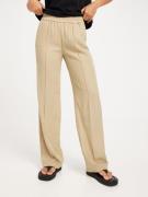 Only - Dressbukser - Oxford Tan - Onllucy-Laura Mw Wide Pin Pant Tlr -...