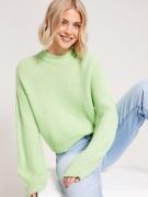 NLY Trend - Strikkegensere - Pistasje - Soft Knit Sweater - Gensere