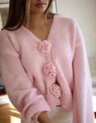 Pieces - Rosa - Pcfatima Ls Knit Cardigan D2D Fsy B