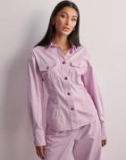 Samsøe Samsøe - Rosa - Salix overshirt 15129