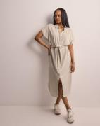 Object Collectors Item - Beige - Objsanne Adil Shirt Dress Noos