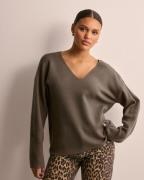 Object Collectors Item - Brun - Objreynard V-Neck Pullover Noos