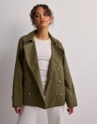 Vero Moda - Grønn - Vmzoa Trenchcoat