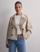 Vero Moda - Beige - Vmvincemia Short Jacket Noos