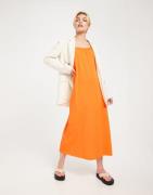 Only - Oransje - Onlmay S/L Mix Dress Jrs Noos