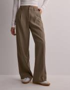 Only - Brun - Onlelly Life Mw Wide Pant Tlr