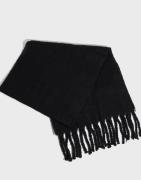 Pieces - Svart - Pcnikita Long Scarf Noos Bc