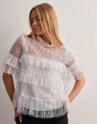 Malina - Hvit - Rachel Blouse