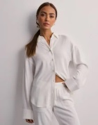 Nelly - Hvit - Everyday Linen Shirt