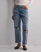 Michael Kors - Blå - Frayed Distressed Jean