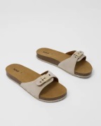 Scholl - Hvit - Sl Pescura Margot Suede