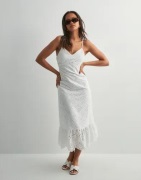 Pieces - Hvit - Pcvilde Strap Dress Wvn Noos