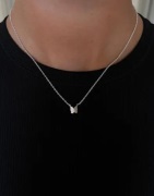 Muli Collection - Sølv - Butterfly Necklace