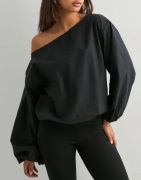 Nelly - Svart - Volume Blouse