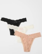 Hunkemöller - Multi/Mønstrete - 3-Pack Madison Ulv String