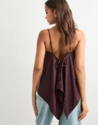 Vero Moda - Rød - Vmmollie Drapy Singlet Top Wvn Ga