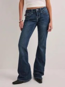 True Religion - Blå - Joey Lr Flare Flap