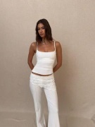 Nelly - Hvit - Built In Bra Singlet