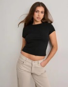 Pieces - Svart - Pcamelia Baby Tee 2-Pack Jrs Noos B