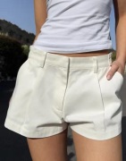 Nelly - Hvit - Wide Leg Shorts