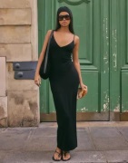 Nelly - Svart - Perfect Soft Maxi Dress
