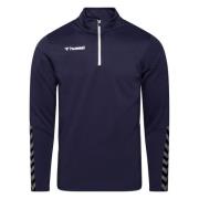 Hummel Treningsgenser Authentic 1/2 Zip - Navy/Hvit Barn