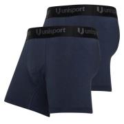 Unisport Boxer 2-Pakk - Navy