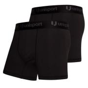 Unisport Boxer 2-Pakk - Svart