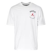 Paris Saint-Germain T-Skjorte Logo Jordan x PSG - Hvit