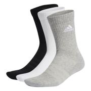 adidas Strømper Cushion Crew 3-PK - Grå/Hvit/Sort